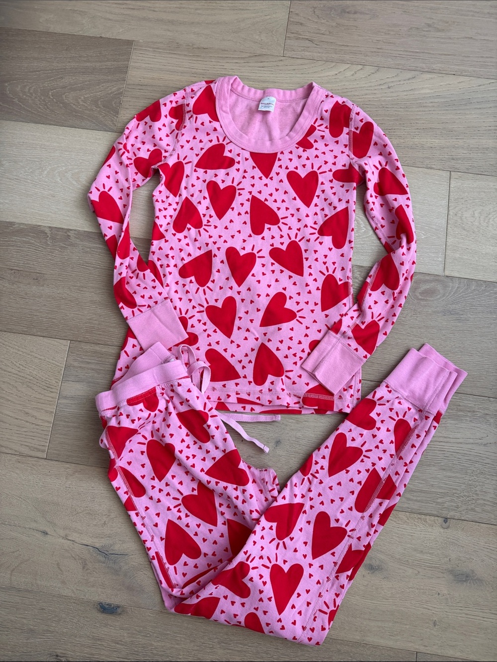 Hanna Andersson Valentine’s Day cotton pajamas